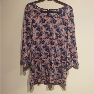 Casual flower print dress